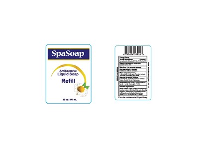 Spa Soap Antibacterial Liquid Soap (Antibacterial 32oz)